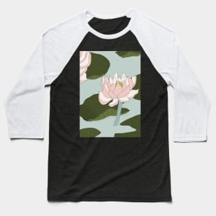 China Pond Lilly Baseball T-Shirt